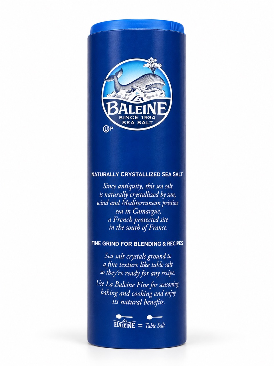 La Baleine Camargue origin, crystallisation and fine-grind label