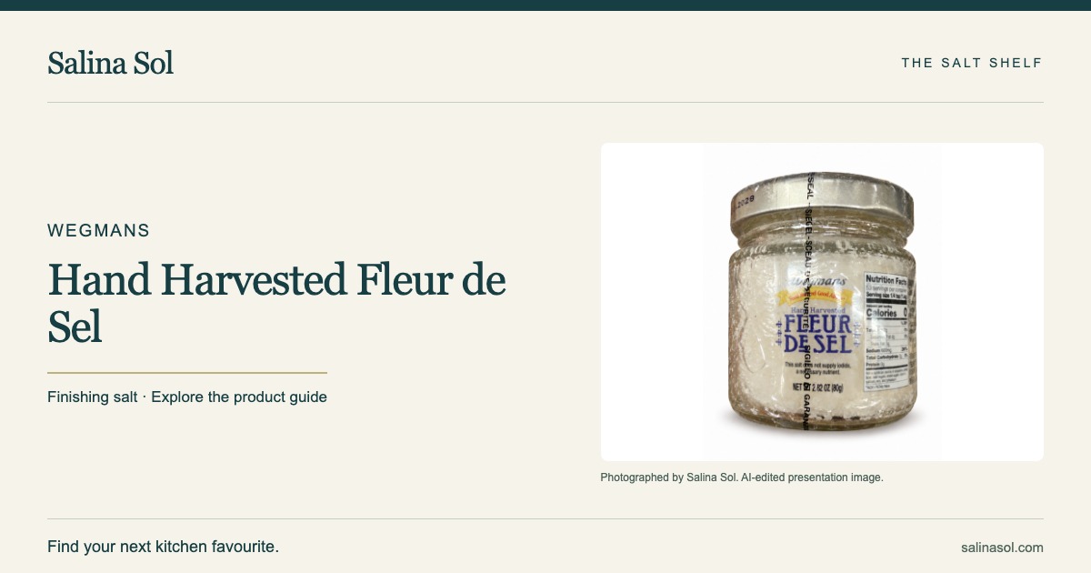 Wegmans Hand Harvested Fleur de Sel social preview